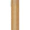 Ekena Millwork Balboa Block Rough Sawn Bracket w/ Offset Brace, Western Red Cedar, 6"W x 18"D x 22"H BKT0604X18X22BOA05RWR - alternate 4